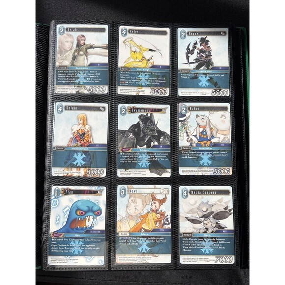 Final Fantasy TCG Opus IV 4 Complete Set Non-Foil (148 Cards) English [Nm-Lp] - Picture 5 of 16